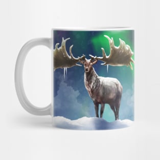 Megaloceros giganteus - Irish Elk, Giant Deer, original artwork Mug